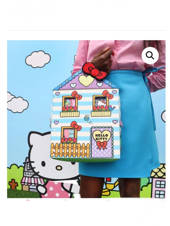 Hello Kitty Handbags - NWT irregular choice hello kitty house crossbody
